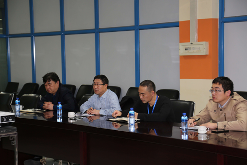 万名干手下基层烟台市国企一队到龙八 long8软件公司调研座谈